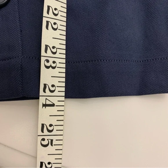 Laurie Felt Belted Utility Jacket with Contrast
Print Detai Indigo Sz 8 - Picture 11 of 12